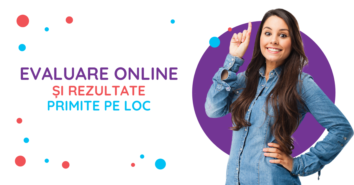 evaluare online si rezultate primite pe loc